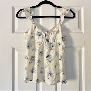 2/$30🍑 NWOT ABERCROMBIE & FITCH Floral Tank